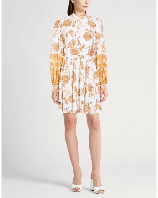 Eleventy White Mini Dress