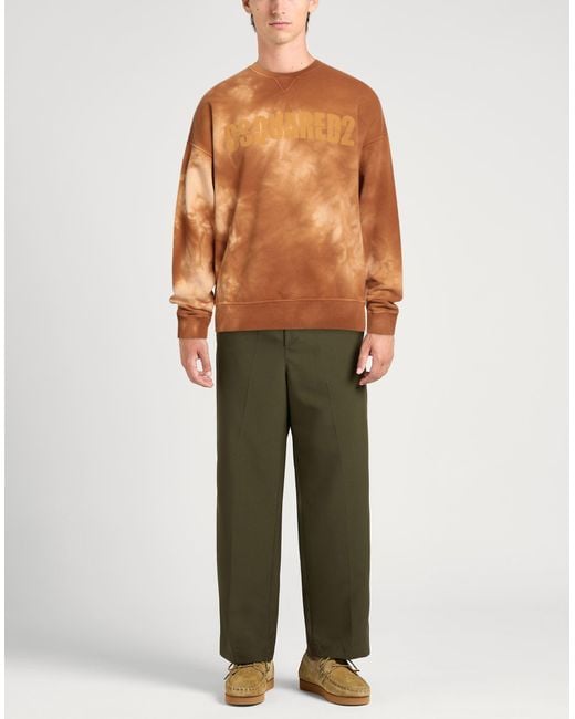 DSquared² Brown Sweatshirt for men