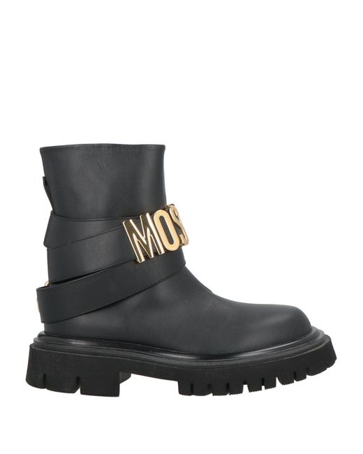 Moschino Black Stiefelette