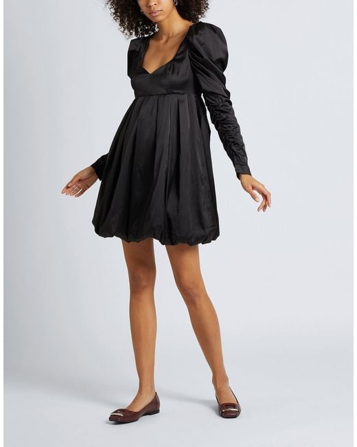 8 by YOOX Black Short Dress