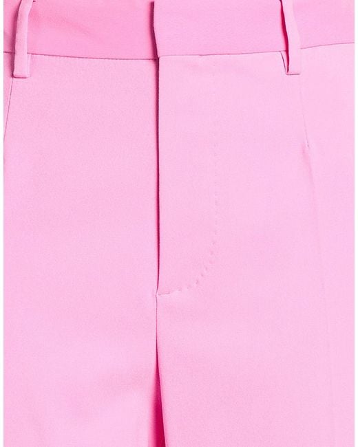 DSquared² Pink Pants Polyester, Elastane
