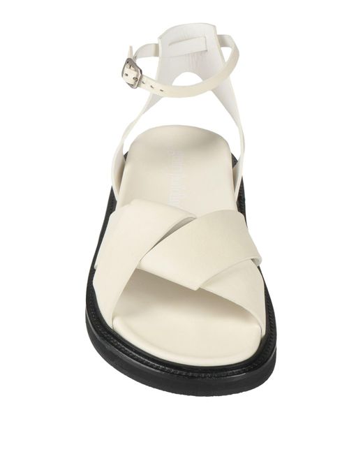 Gentry Portofino White Sandals