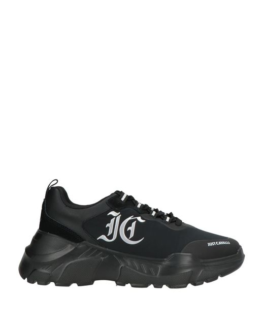 Just Cavalli Black Sneakers for men