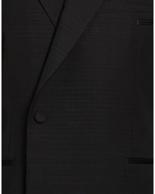 Dior Black Blazer Virgin Wool, Mohair Wool, Polyester for men