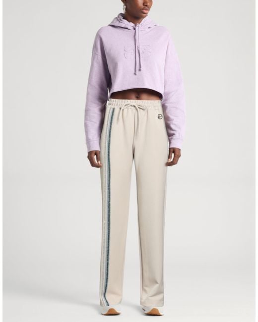 Gaelle Paris Natural Pants Polyester, Viscose, Elastane, Polyamide