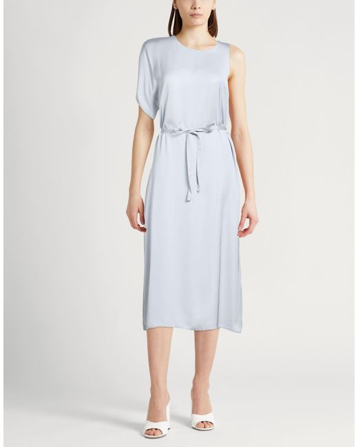 Peserico White Midi Dress
