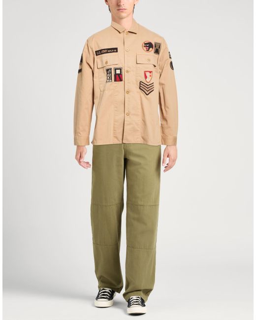 Replay Natural Shirt Cotton for men