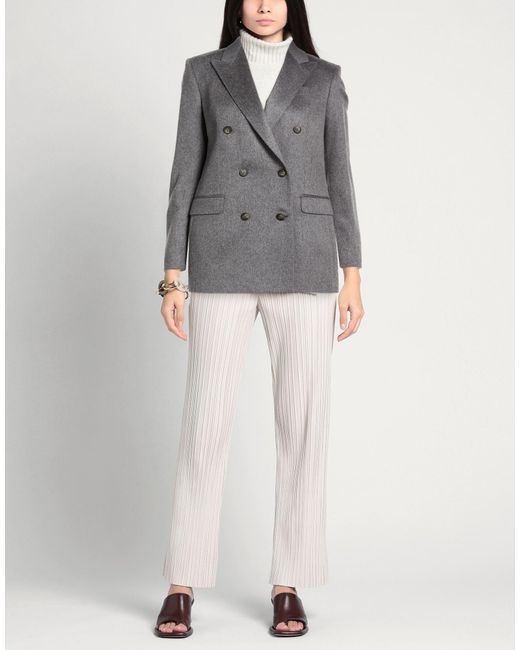 Tagliatore 0205 Gray Blazer Cashmere