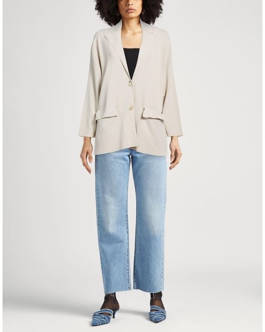 Alpha Studio White Blazer