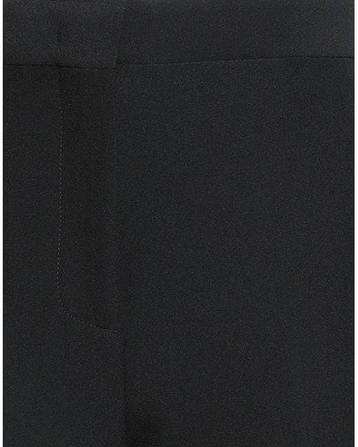 MSGM Black Pants Polyester, Elastane