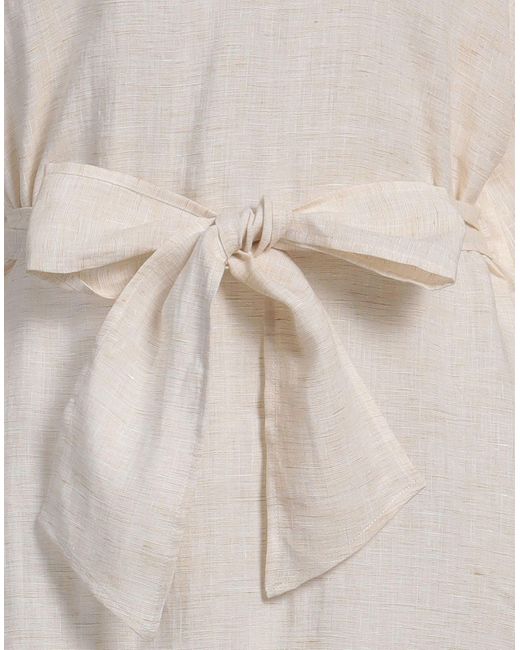 Peserico White Midi-Kleid