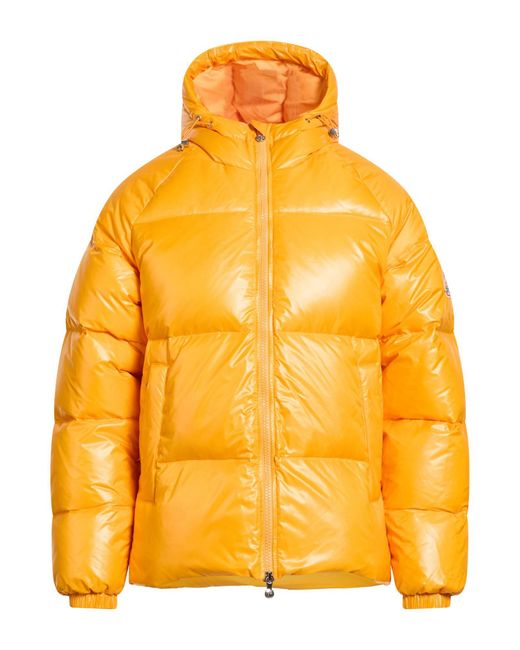Pyrenex Yellow Puffer Recycled Polyamide for men
