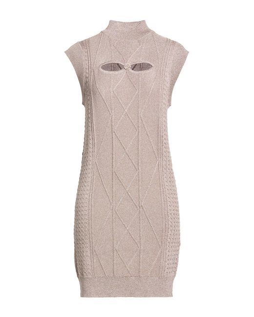 Liu Jo Natural Mini Dresses