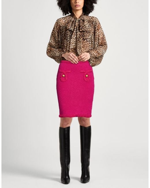 Moschino Pink Mini Skirt