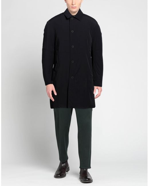 Esemplare Blue Overcoat & Trench Coat for men