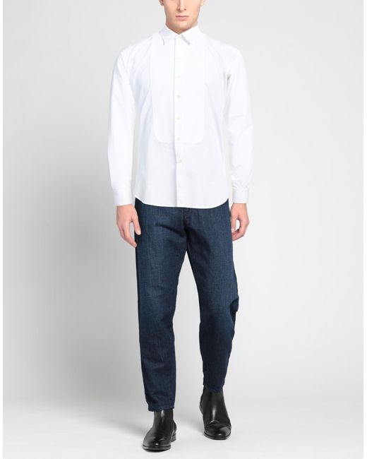Saint Laurent White Shirt for men