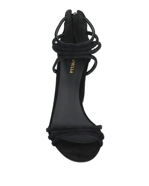 Le Silla Black Sandals