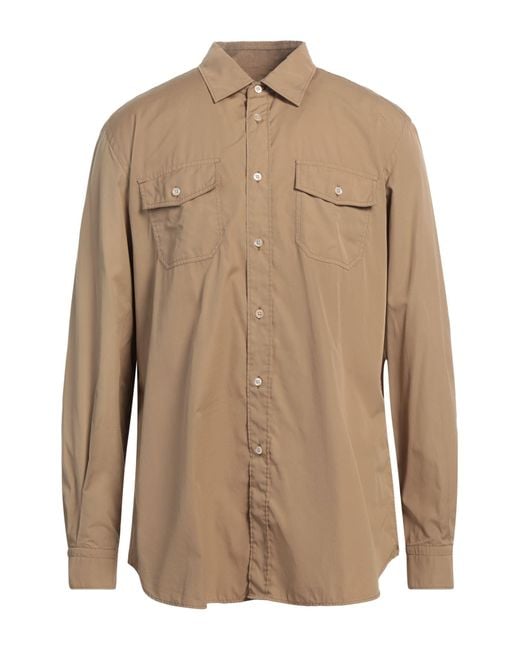 Boglioli Brown Shirt for men