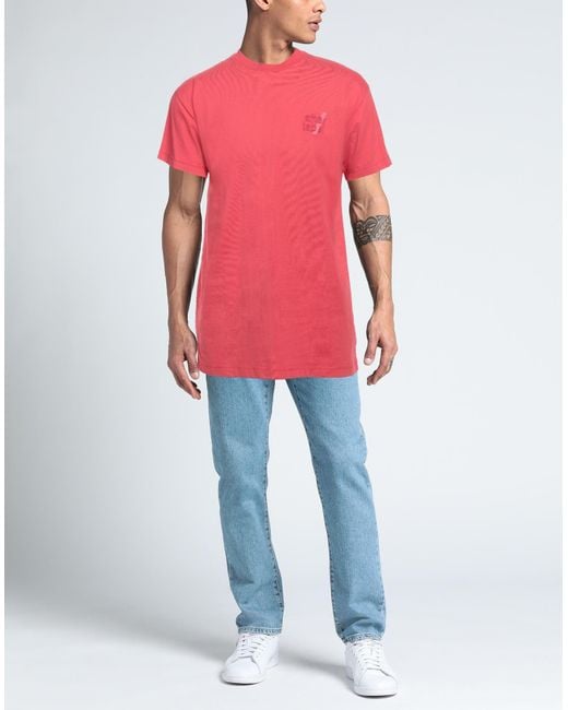 AFTER LABEL Pink T-shirt for men