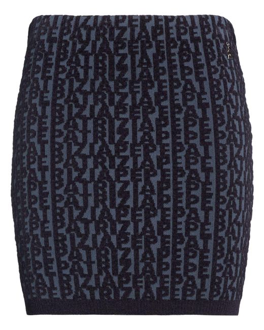 Patrizia Pepe Blue Mini Skirts