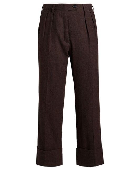 Gabriele Pasini Brown Pants Cashmere