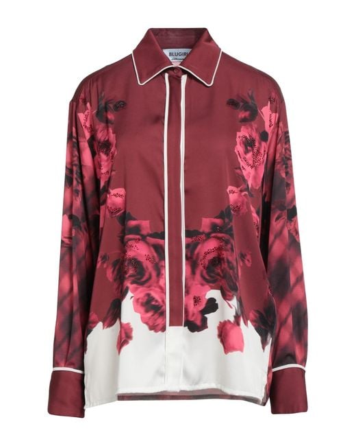 Camisa Blugirl Blumarine de color Red