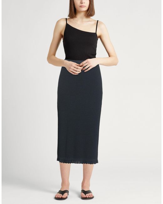 Theory Blue Midi Skirts