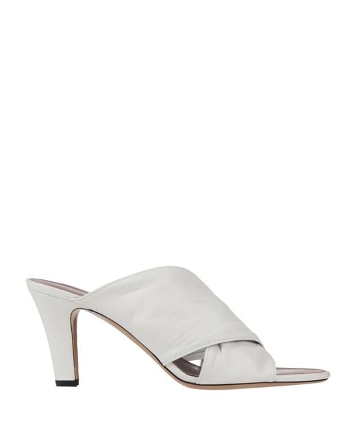 Paris Texas White Sandals
