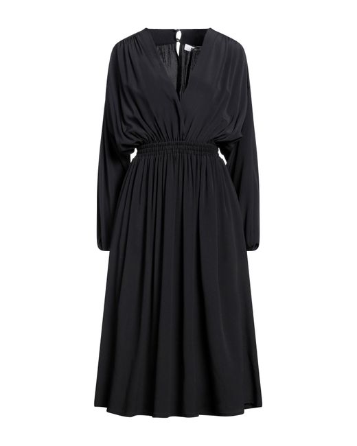 Grifoni Black Midi Dress