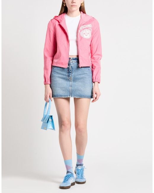 Moschino Pink Couture Jacket Polyamide