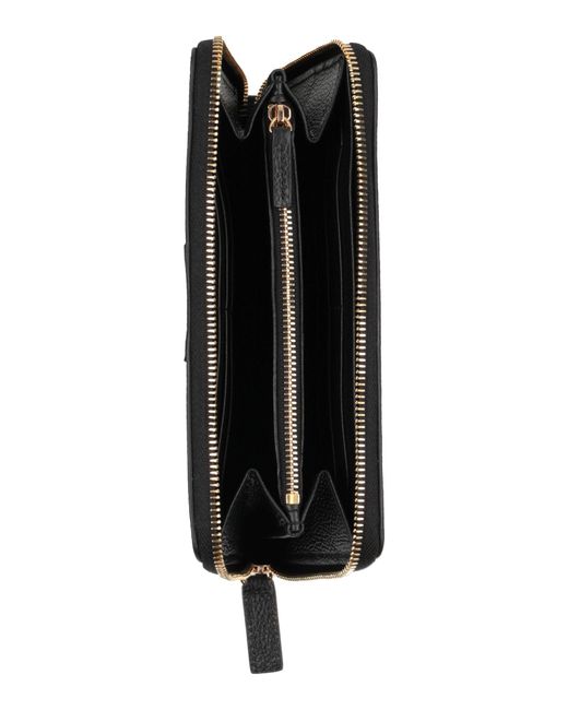 Versace Black Wallet Calfskin