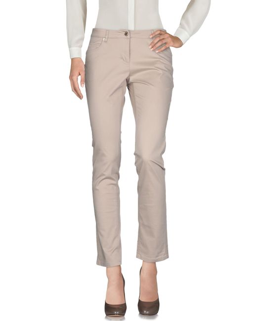 Conte Of Florence Natural Trouser