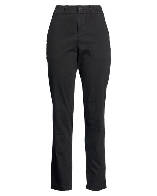 Transit Black Pants Cotton, Polyester, Elastane