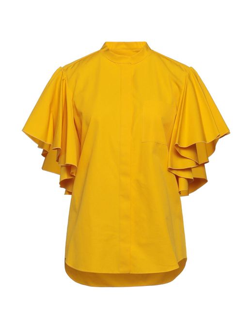 Maison Rabih Kayrouz Yellow Shirt