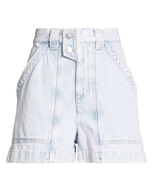 Isabel Marant Blue Denim Shorts