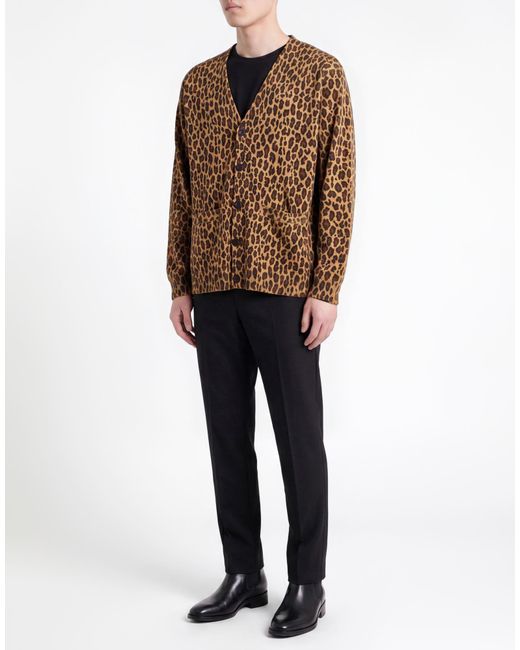 Hysteric Glamour Brown Cardigan for men