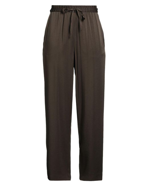 Isabel Marant Gray Military Pants Viscose, Acetate