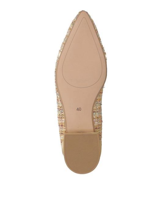Bervicato Natural Ballet Flats