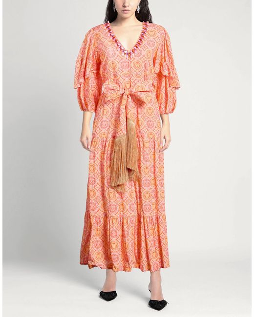 CONNOR & BLAKE Orange Maxi Dress
