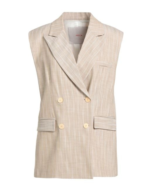 Jucca Natural Blazer Viscose, Polyester, Elastane