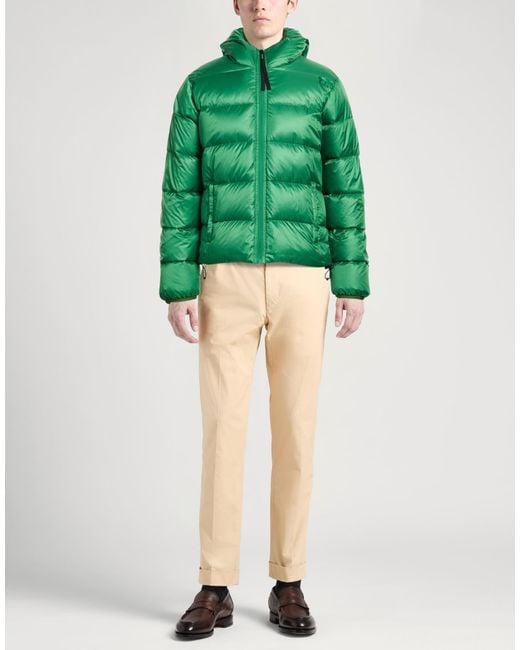 Aspesi Green Puffers for men