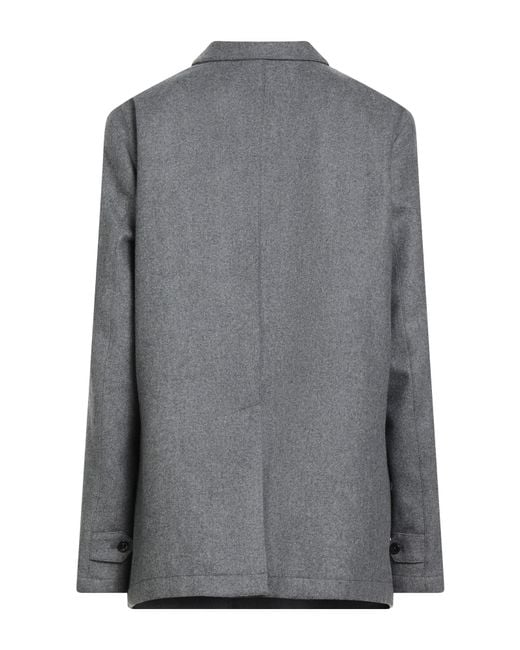 Boglioli Gray Jacket Virgin Wool