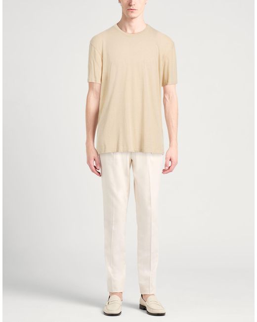 Tom Ford Natural T-Shirt Cotton, Polyester for men