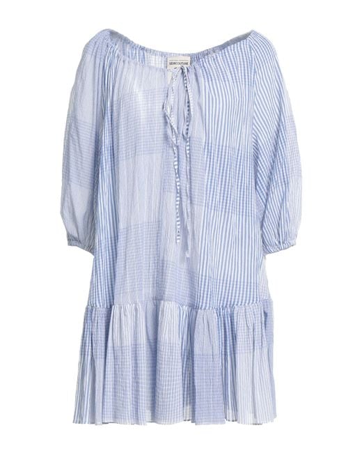 Semicouture Blue Mini Dress