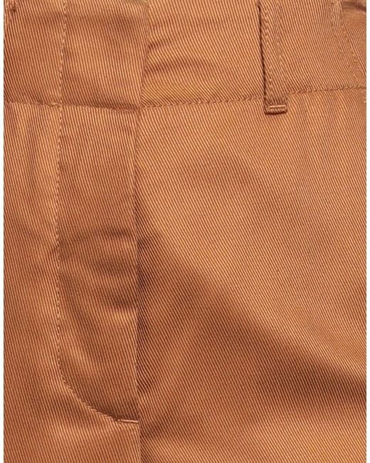 Attic And Barn Brown Camel Pants Lyocell