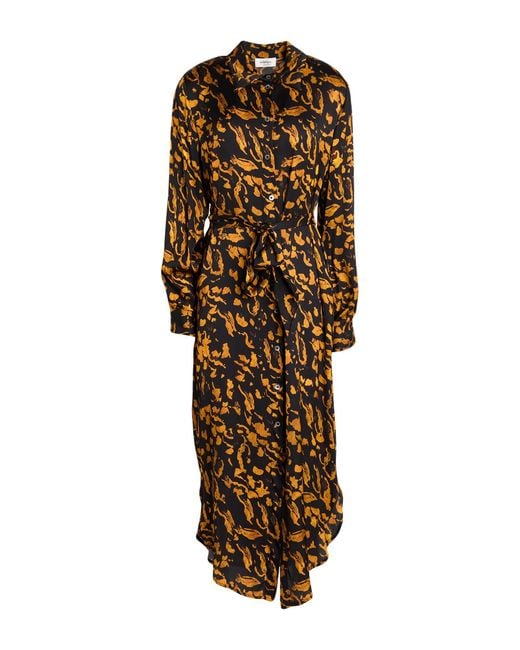 Ottod'Ame Black Midi Dress Viscose