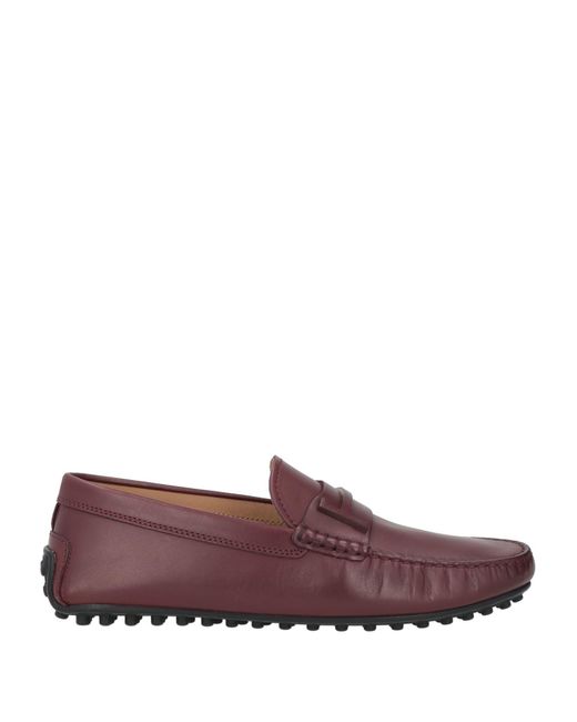 Tod's Purple Loafers for men