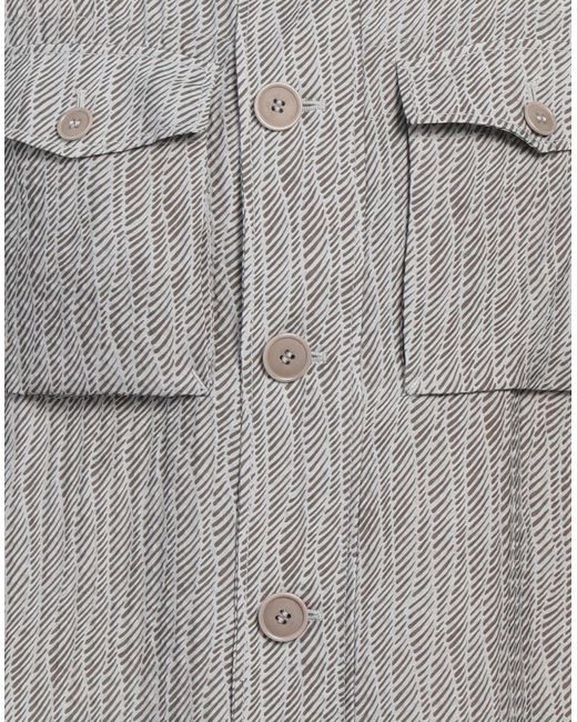 Giorgio Armani Hemd in Gray für Herren