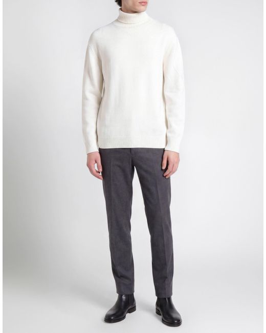 Ballantyne White Turtleneck Wool for men