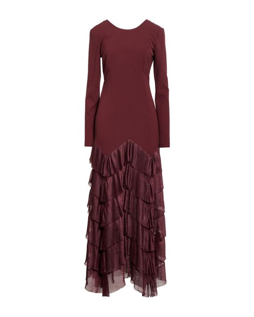 Twinset Purple Maxi Dress